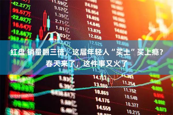 红盘 销量翻三倍，这届年轻人“买土”买上瘾？春天来了，这件事又火了